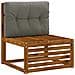 Cuscino per schienale di pallet VIANEN 100% Poliestere Grigio - Foto miniatura 2