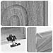 Mobile per scarpe ALKMAAR 78 x 24 x 103 cm Legno ingegnerizzato - Foto miniatura 7