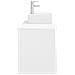 Set di mobili per il bagno 2 pz Bianco Lucido - Foto miniatura 2