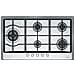 Piano Cottura a Gas FHM9054GLTCXSC 5 Fuochi Gas Serie Multi Cooking 900 Colore Inox  - Foto miniatura 6