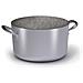 Casseruola Media In Alluminio Con Maniglie In Acciaio Inox, Spessore 3 Mm - Diametro Cm 32 - Altezza Cm 18,5 - Foto miniatura 1