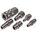 Set Sei Connettori Per Tubo Aria Compressa Metallo Ata1025 - Foto miniatura 1