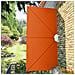 Tenda Laterale per Terrazza Pieghevole Terracotta 300x150 cm - Foto miniatura 3