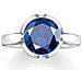 Gioielleria 036-048-32-50. Anello, Colore Blu Argento. Donna. - In ordine - Foto miniatura 2