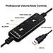 Filo Usb Cuffie Stereo Con Microfono A Cancellazione Di Rumore E Controlli In Linea Uc Affari Auricolare Per Skype Softphone Call Center Crystal Clear Chat Super Leggero Ultra Comfort (uc602)  - Foto miniatura 2