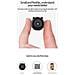 Mini Telecamera 1080p Hd Senza Fili Wifi, Monitor A Distanza Telecamera Spia Minuscolo Ip Telecamera Registratore Video Senza Fili Fotocamera Con Magnete Può Essere Incollata Ovunque - Foto miniatura 5