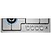 Piano Cottura EGS6434X a Gas 4 Fuochi Colore Acciaio Inox - Foto miniatura 2
