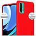 Custodia Compatibile Con Xiaomi Redmi 9t / Poco M3 In Frost Rosso - Coperchio Protettivo In Silicone Tpu Flessibile - Foto miniatura 3