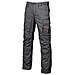 Upower Grin Pantalone Da Lavoro Multitasca Comodo Invernale Felpato In Flanella Colore Grey Meteorite Tg. 48 - Foto miniatura 1