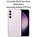 Custodia Tpu Silicone Cover Case Per Samsung Galaxy S23+ - S23 Plus S916 Black - Foto miniatura 2