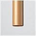 Lampada A Sospensione Pastelo 1 Oro Sl. 1170 - Moderno Lampade A Sospensione D'oro 115x3.5x3.5 Cm - Foto miniatura 4