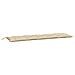 Cuscini Panca Da Giardino 2pz Beige 180x50x7 Cm Tessuto Oxford - Foto miniatura 3