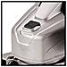 Smerigliatrice 850 Watt Con Borsa Porta Attrezzi E Impugnatura Supplementare Regolabile Tc-ag Einhell - Foto miniatura 3