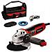 Smerigliatrice 850 Watt Con Borsa Porta Attrezzi E Impugnatura Supplementare Regolabile Tc-ag Einhell - Foto miniatura 1