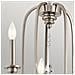 Lampadario Classico Karlee Acciaio Peltro Classico Cristallo 5 Luci E14 - Foto miniatura 2
