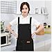 Grembiule Da Cucina Con 2 Tasche Black - Foto miniatura 2