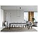 Tavolo Allungabile 90x120/224 Cm Everyday Premium Cemento Telaio Antracite - Foto miniatura 3