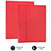 SUB-CUT-1CT002 custodia per tablet 25,6 cm (10.1") Custodia a libro Rosso - Foto miniatura 3