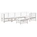 Set Salotto da Giardino 6 pz Bianco in Legno Massello di Pino - Foto miniatura 1