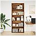 Libreria Legno Antico 80x30x189 Cm In Legno Multistrato - Foto miniatura 2