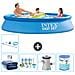 Piscina Fuori Terra - In Giro - 305x61 Cm - Blu - Include Accessori Coordinati A452 - Foto miniatura 1