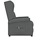 Lusso Casadino -  Poltrona Alzapersona In Tessuto Grigio Scuro - Foto miniatura 4