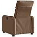 Lusso Casadino -  Poltrona Massaggiante Reclinabile Elettrica Marrone In Tessuto - Foto miniatura 4