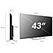 Smart Tech - Smart Tv Led Uhd 2v Da 43"" Con Sistema Operativo Webos - Foto miniatura 4