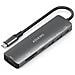 ASUC-7P026-GR replicatore di porte e docking station per laptop Cablato USB 3.2 Gen 1 (3.1 Gen 1) Type-C Grigio - Foto miniatura 1