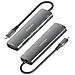 ASUC-7P026-GR replicatore di porte e docking station per laptop Cablato USB 3.2 Gen 1 (3.1 Gen 1) Type-C Grigio - Foto miniatura 6