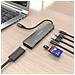 ASUC-7P026-GR replicatore di porte e docking station per laptop Cablato USB 3.2 Gen 1 (3.1 Gen 1) Type-C Grigio - Foto miniatura 8