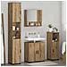 Set di mobili per il bagno con porta 4 pcs rovere artigianale - Foto miniatura 4