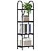 Libreria Rovere nero 40 x 30 x 146 cm Legno multistrato - Foto miniatura 3