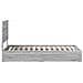 Letto con Contenitore con testiera Grigio Sonoma 90 x 200 cm - Foto miniatura 9