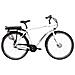 E-moon 28'' - City E-bike In Alluminio, Ruote 28'', Cambio Nexus 7 Velocità, Motore 250 W, Batteria 36v X 13 Ah - Colore Bianco - Foto miniatura 1