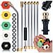 Set Di Lance Per Idropulitrice Compatibile Con Kärcher K2-k7 - 7 Lance, 5 Ugelli, 250 Bar | Lunghezza Totale 2,6 M | Alta Pressione, Ergonomico - Foto miniatura 1