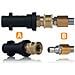 Set Di Lance Per Idropulitrice Compatibile Con Kärcher K2-k7 - 7 Lance, 5 Ugelli, 250 Bar | Lunghezza Totale 2,6 M | Alta Pressione, Ergonomico - Foto miniatura 7