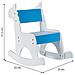 Sedia A Dondolo Per Bambini In Legno Laccata Blu 33x55x51,5 Cm - Foto miniatura 6