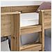Letto a Castello per Bambini Rovere artigianale 90 x 190 cm - Foto miniatura 3