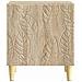 Comodino 2 pcs Rovere Sonoma 43 x 34,5 x 50 cm - Foto miniatura 4