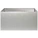 Vaso da giardino Argento 120 x 80 x 60 cm Acciaio Inox - Foto miniatura 3