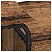 Scrivania con Spazio di Archiviazione Legno di quercia - Foto miniatura 8