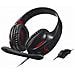 Cuffie Gaming con Microfono Endurance GXT-330 XL Colore Nero / Rosso - Foto miniatura 1
