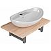 Set Mobili Da Bagno 2 Pz Ceramica Rovere - Foto miniatura 1