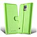 Custodia Compatibile Con Samsung Galaxy S5 / S5 Neo In Verde Menta - Coperchio Protettiva Con Chiusura Magnetica, Funzione Stand E Tasca Per Le Carte - Foto miniatura 2