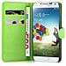 Custodia Compatibile Con Samsung Galaxy S5 / S5 Neo In Verde Menta - Coperchio Protettiva Con Chiusura Magnetica, Funzione Stand E Tasca Per Le Carte - Foto miniatura 5