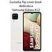 Smart Book Custodia Poket Silicone Flip Cover Case Per Samsung Galaxy A12 A125 Gold - Foto miniatura 2