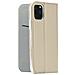 Smart Book Custodia Poket Silicone Flip Cover Case Per Samsung Galaxy A12 A125 Gold - Foto miniatura 4