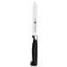 Coltello Universale Acciaio Lunghezza 13 cm Colore Nero e Argento Linea - Linea Four Star - Foto miniatura 1