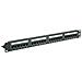 Cat. 6a 19" Patch Panel, 24 Ports, UTP, black black, Nero - Foto miniatura 2